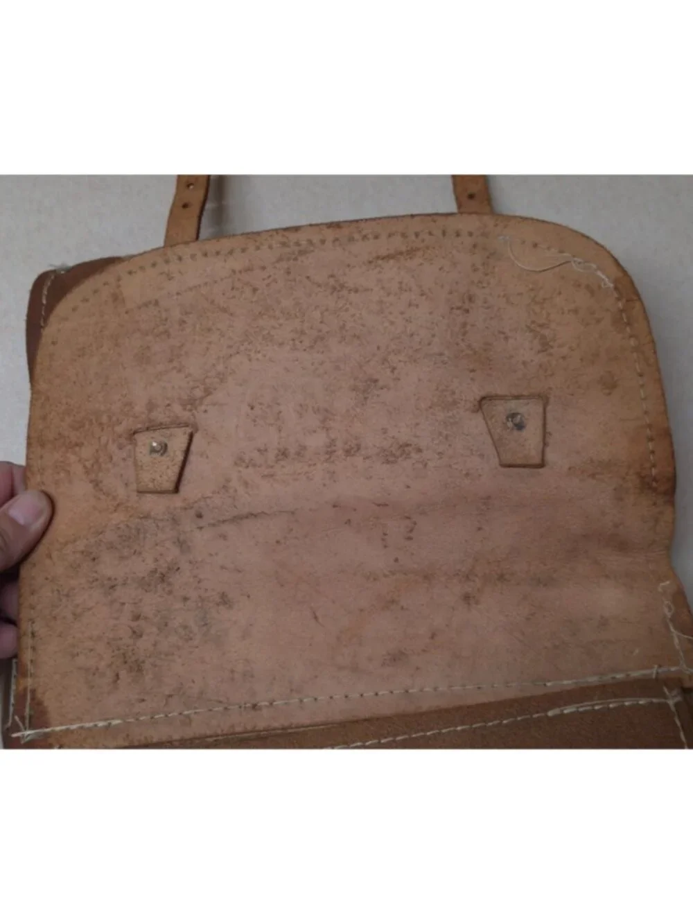 VTG Suede Leather Western Cowboy Biker Horse Motorcycle Throwover Saddle Bags